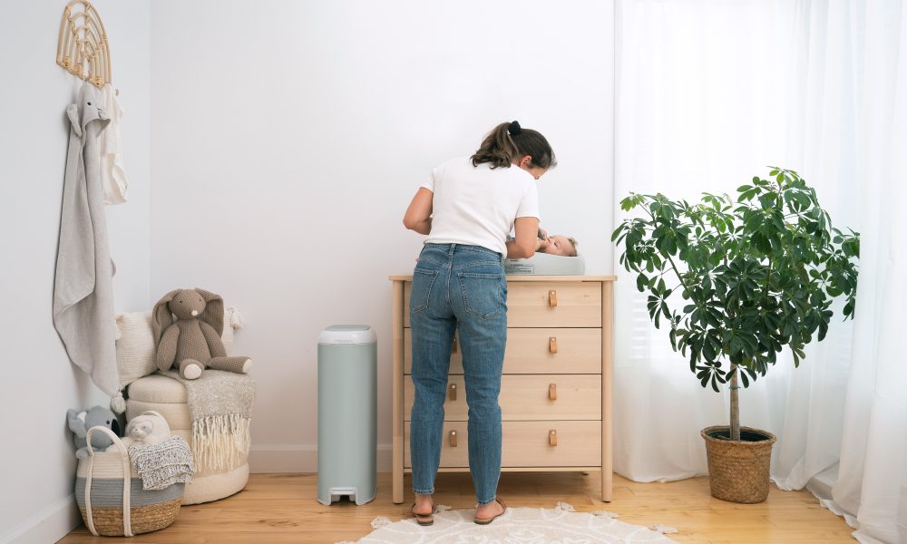 Steel vs. Plastic Diaper Pails