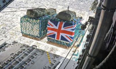 UK Military Delivers Over 10 Tonnes of Humanitarian Aid to Gaza