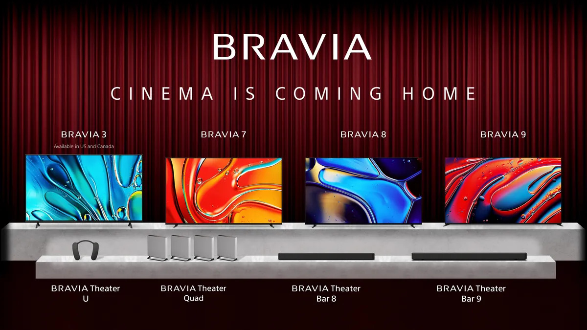 Sony Unveils 2024 Bravia TV Lineup